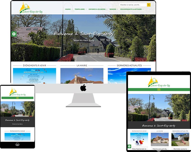 Site de Saint-Eloy-de-Gy par web18