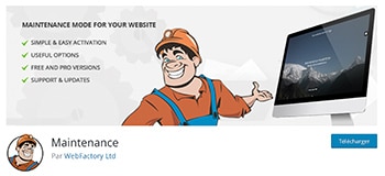 Maintenance WordPress