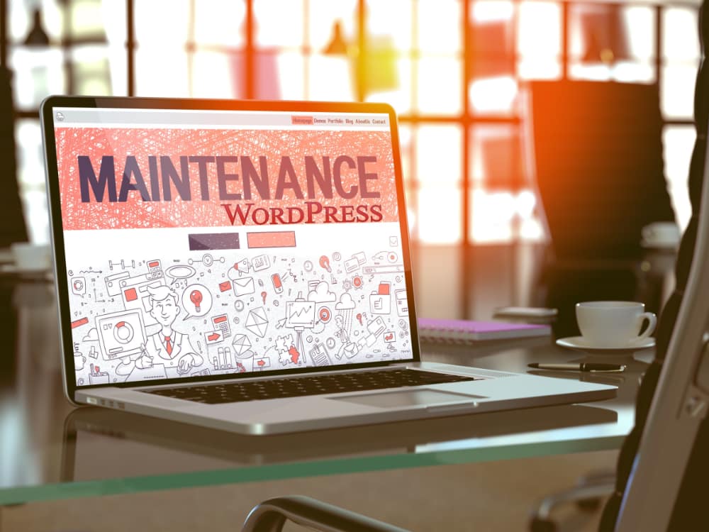 Maintenance assistance WordPress